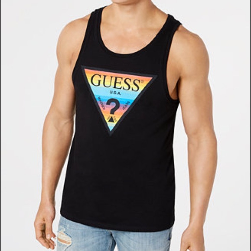 Guess Pride Tank Top, 2 left. Brand New!
